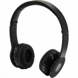 Casque sur l'oreille | iLive Wireless Bluetooth Headphones - Black