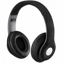 iLive | iLive IAHB48MB Wireless Headphones On-ear volume control Built-in microphone Built-in rechargeable battery BLACK