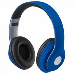 iLive | iLive IAHB48MBU Wireless Headphones On-ear volume control Built-in microphone Built-in rechargeable battery BLUE