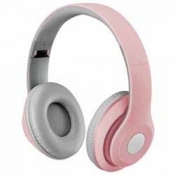 iLive | iLive IAHB48MP Wireless Headphones On-ear volume control Built-in microphone Built-in rechargeable battery PINK