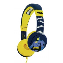 Batman Kids On-Ear Headphones - Yellow / Blue