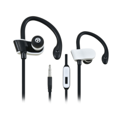 Kulak İçi Kulaklık | ITOTAL CM3114 Mikrofonos sport headset fülhallgató, fekete