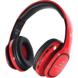 Powerway Kulak Üstü Bluetooth Kulaklık BTX100 Kırmızı