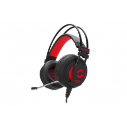 Over-ear Headphones | SPEEDLINK 7.1 Over-Ear - Gaming Headset (Schwarz/rot)