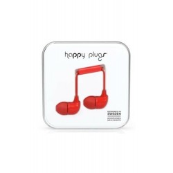 HAPPY PLUGS | Silikonlu Kulak İçi Kulaklık 7716 RED