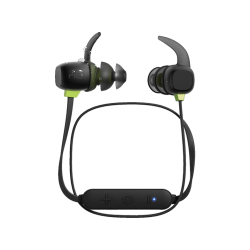 In-Ear-Kopfhörer | OPTOMA BE Sport4 - Bluetooth Kopfhörer (In-ear, Schwarz/Grün)