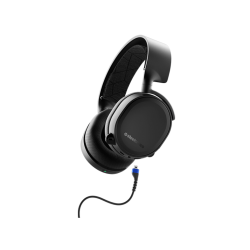 Gaming hoofdtelefoon | STEELSERIES Casque gamer sans fil Artcis 3 Bluetooth Noir (61509)