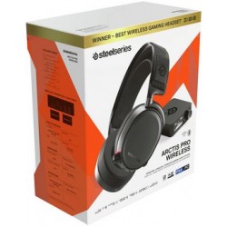 Wireless Bluetooth Kopfhörer mit Mikrofon | SteelSeries Arctis Pro Wireless PS4 Headset - Black