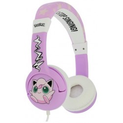 Kinder-hoofdtelefoon  | Pokemon Jiggly Puff Childrens Headphones - Pink