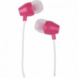 Headphones | RCA In-Ear Stereo Noise Isolating Earbuds - Pink