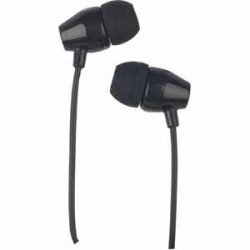 RCA In-Ear Stereo Noise Isolating Earbuds - Black