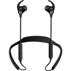 In-Ear-Kopfhörer | GOB2C Kablosuz Spor Mikrofonlu Boyun Bantlı Kulaklık Siyah
