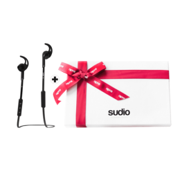 SUDIO | SUDIO Tre - Bluetooth Kopfhörer (In-ear, Schwarz)