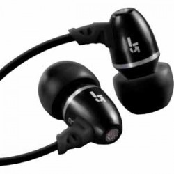 JLab Audio | JLab Audio Metal Earbuds with Microphone - Black