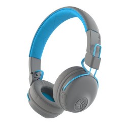 JLAB Studio On-Ear Wireless Headphones - Blue/Grey