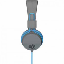 JLab Neon On-Ear Headphones - Graphite/Blue