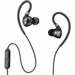 In-ear Headphones | JLab Audio Fit 2.0 Sport Earbuds - Black