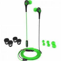jLab Core Custom Fit Earbuds - Green/Black