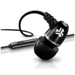 JLab Metal Rugged In-Ear Headphones - Black