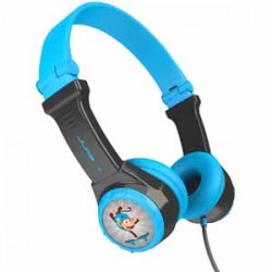 JLab JBuddies Folding Kids Headphones - Gray/Blue