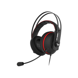 Gaming hoofdtelefoon | ASUS TUF Gaming H7 Core Gaming Headset, Fekete/Piros