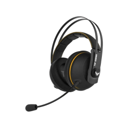 Mikrofonos fejhallgató | ASUS TUF Gaming H7 Vezeték Nélküli Gaming Headset, Fekete/Sárga