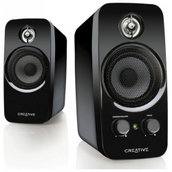 Speakers | Creative Inspire T10 2.0 Speakers - Black