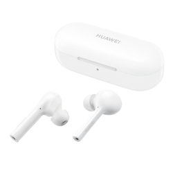 Echte kabellose Kopfhörer | HUAWEI FreeBuds Lite CM-H1C, In-ear Kopfhörer Bluetooth Weiß