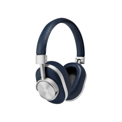 MASTER & DYNAMIC MW60, Over-ear Kopfhörer Bluetooth Navy/Silber