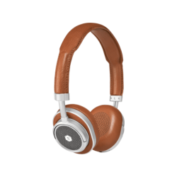 Bluetooth Hoofdtelefoon | MASTER&DYNAMIC MW50 - Bluetooth Kopfhörer (On-ear, Braun/silber)