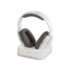 Kopfhörer | THOMSON WHP3311W - Funkkopfhörer mit Ladestation (Over-ear, Weiß)