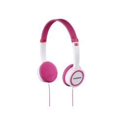 Casque Audio Enfant | THOMSON HED1105 - Kinderkopfhörer  (On-ear, Weiss/pink)