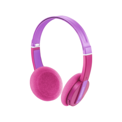 Kopfhörer für Kinder | THOMSON WHP6017 - Bluetooth Kinderkopfhörer  (On-ear, Pink)