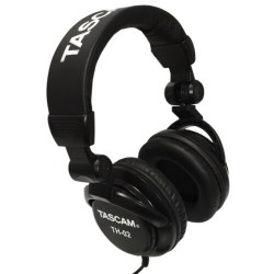 Monitor Headphones | Tascam TH-02 Closed Back Studio Headphones