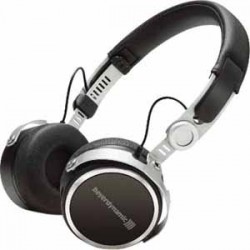 Aventho Wireless Black High end on-ear BT headset Tesla technology and aptX HD and AAC Adapts acoustically to the user's hearing with integr