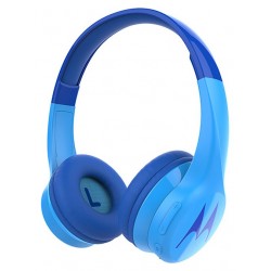 Motorola Sqauds 300 On-Ear Wireless Kids Headphones - Blue