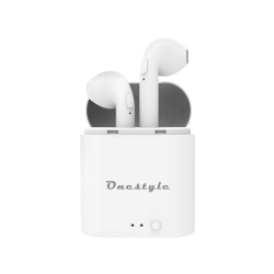 Fülhallgató | CORN TECHNOLOGY TWS-BT-V7, In-ear Headset Bluetooth Weiß