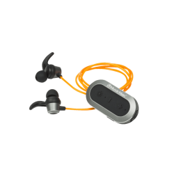 Ακουστικά sport | MUSICMAN BT-X32, In-ear Kopfhörer Bluetooth Grau/Schwarz/Orange