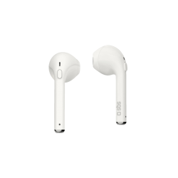 Αληθινά ασύρματα ακουστικά | SBS-MOBILE TEEARSETBT750TWSW, In-ear Kopfhörer Bluetooth Weiß