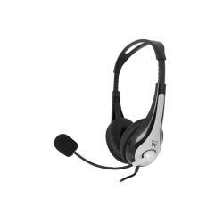 Headsets | EWENT EW3562 Sztereó headset mikrofonnal és hangerőszabályzóval