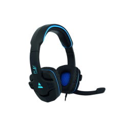 Mikrofonos fejhallgató | EWENT PL3320 Gaming headset, fekete