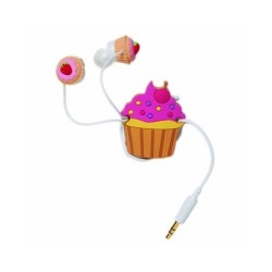 In-ear Headphones | Cupcake Kulaklık Ve Kablo Toplayıcı