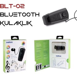 Ακουστικά In Ear | Sunix Blt-02 Sunix Makaralı Stereo Bluetooth Kulaklık