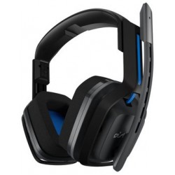 Bluetooth ve Kablosuz Mikrofonlu Kulaklık | Astro A20 Wireless PS4 Headset - Black & Blue