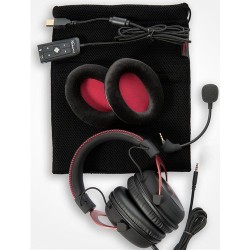 Mikrofonlu Kulaklık | Kingston HyperX Cloud II Oyuncu Kırmızı Kulaküstü Kulaklık KHX-HSCP-RD