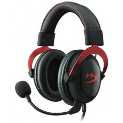 HyperX Cloud II PC, Xbox One, PS4 Headset - Red