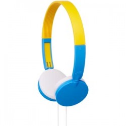 Casque Audio Enfant | JVC Kids Earband Headphones w/ Volume Limiter - Blue