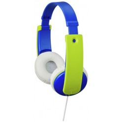 JVC Volume Limited Kids Headphones - Blue / Green