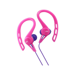 In-Ear-Kopfhörer | JVC HA-ECX20 - Kopfhörer mit Ohrbügel (In-ear, Pink)