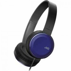 JVC Colorful Lightweight Headphones - Blue